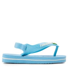 Havaianas Hav. Baby Brasil Logo Ii Rose Gum/R Flip Flops Girls Lavender Blue