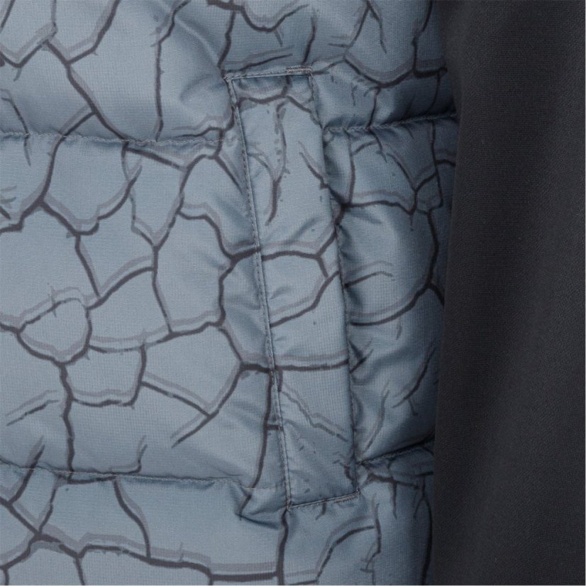 Everlast Hybrid Jacket Mens Crack Charcoal