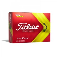 Titleist 2022 TruFeel Golf Balls (12-ball pack) Yellow
