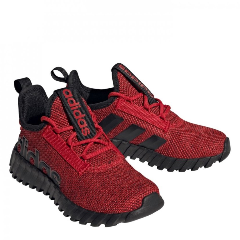 adidas Kaptir 2.0 Junior Boys Trainers Red/Black