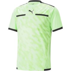 Puma Puma Teamliga Referee Jersey Shirt Mens Fizzy Lime/Blk