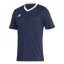 adidas Entrada 22 Short Sleeve Jersey Top Mens Navy