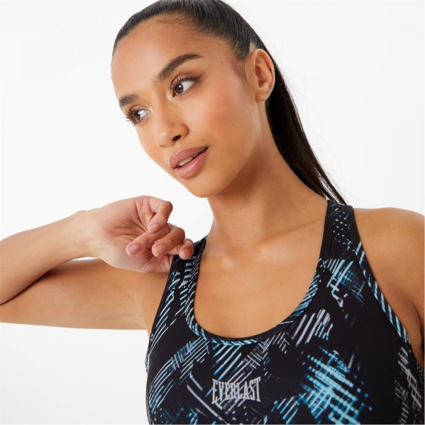 Everlast Medium Support Sports Bra Womens Print