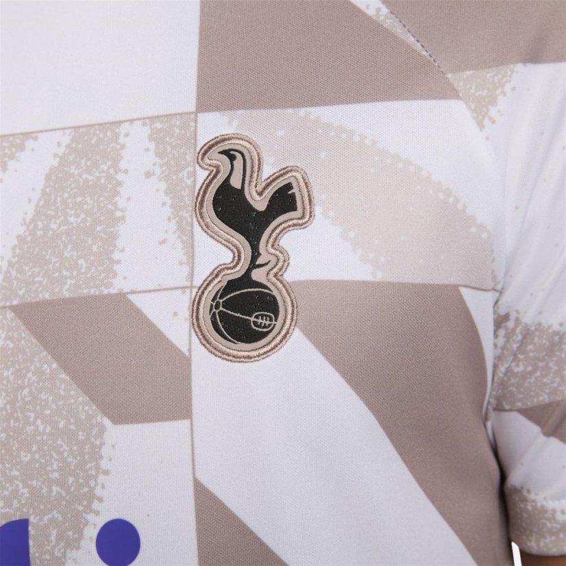 Nike Tottenham Hotspur EU Pre Match Shirt 2023 2024 Adults White/Black