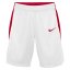 Nike Women's Basketball Shorts White/Red