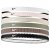 Nike Flex Headbands (6 Pack) Wht/Army/Black