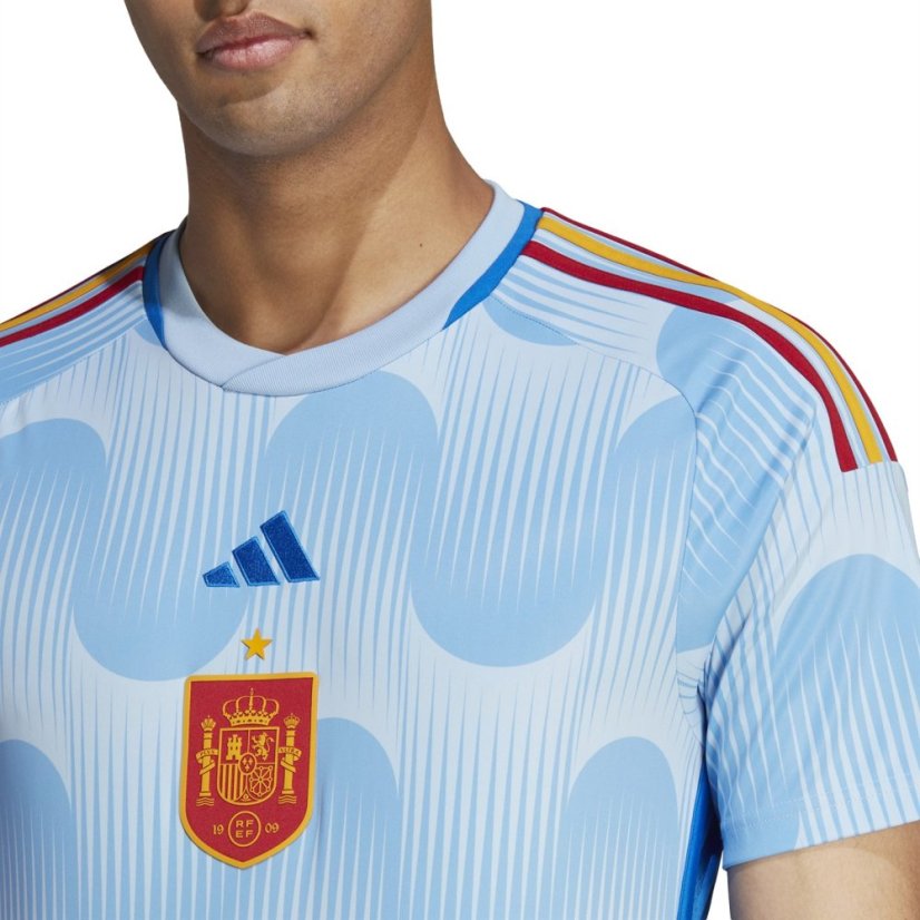 adidas Spain Away Shirt 2022 Adults Blue