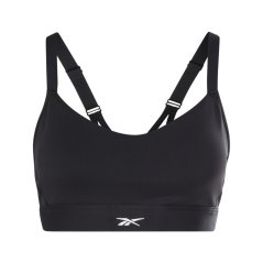 Reebok Lux Strappy Sports Bra Womens Black