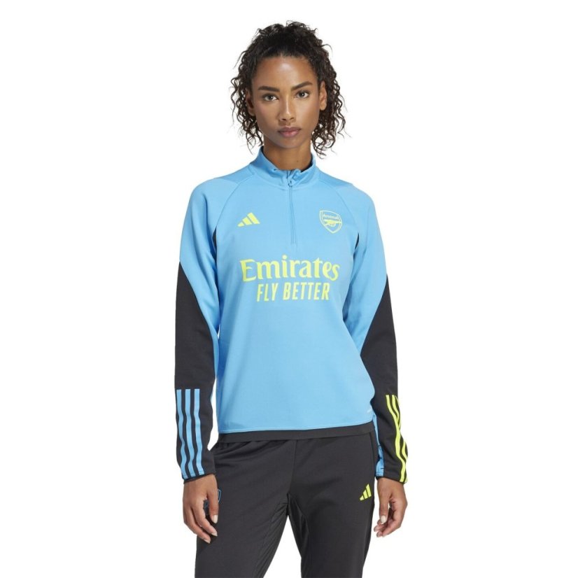 adidas Arensal Tiro 23 Training Top 2023 2024 Womens Pulse Blue