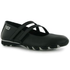 Golddigga Cassie Mary Jane Ladies Shoes Black