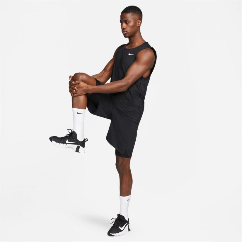 Nike Ready Men's Dri-FIT Fitness Tank Black/White