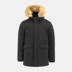 SoulCal Mens Soul Padded Parka Black