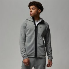 Air Jordan Dri-FIT Sport Men's Air Fleece Full-Zip Hoodie Grey/Black