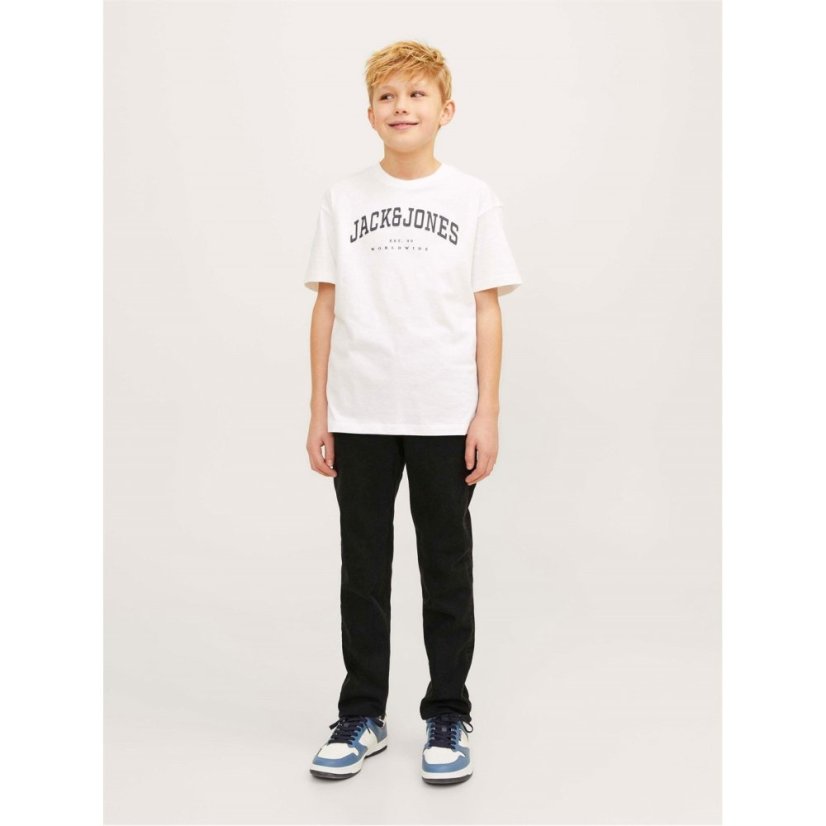 Jack and Jones Slim Elasticated Glenn Jeans Infant Black Denim