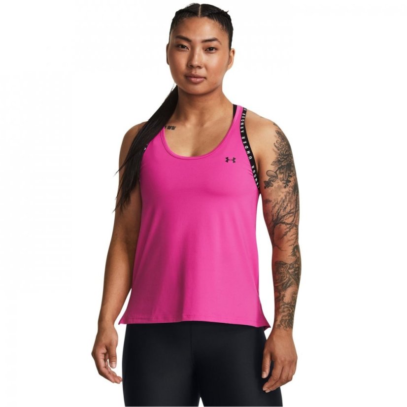 Under Armour Knockout Tank Top Womens Rebel Pink