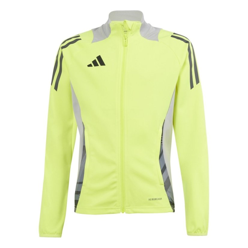 adidas Unisex Kids' Tiro24 Tracksuit Top Solar Yellow