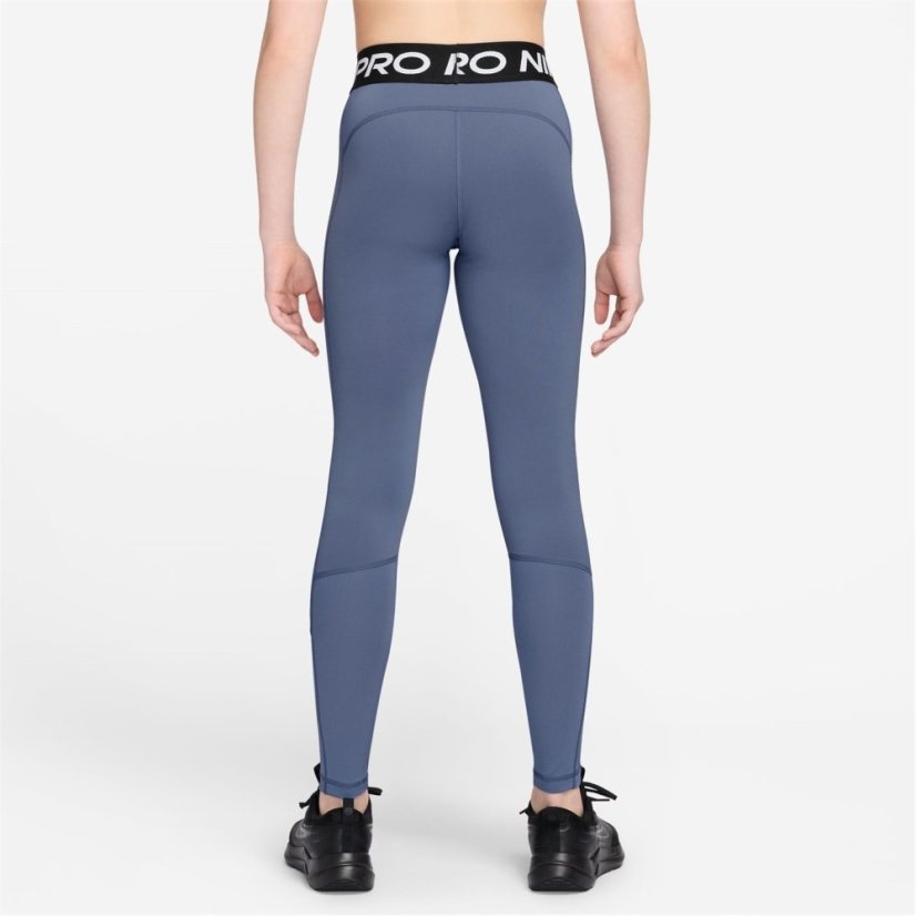Nike Pro Girls Tights Indigo