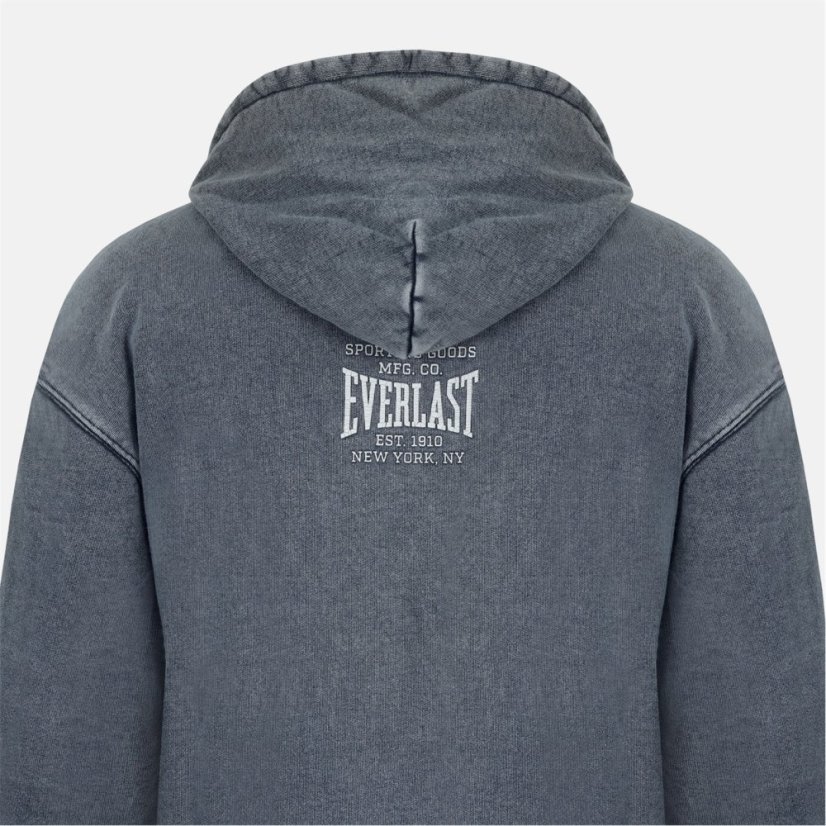 Everlast Men's NYC Pull Over Hoodie Washed Grey