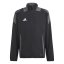 adidas Kids' Tiro24 Tracksuit Top Black/Dark Grey