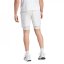 adidas Pro Two-in-One Seersucker Tennis Shorts Mens White