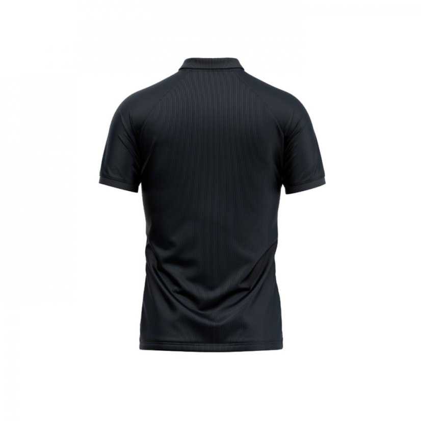New Balance Unisex Kids' Short-Sleeve Performance Polo Shirt Black