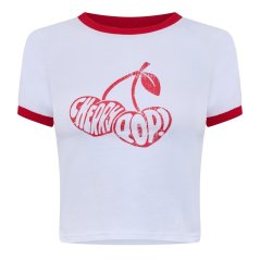 Daisy Street Daisy Cherry Ringr T Ld43 White