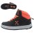 Sidewalk Sport Hi Top Junior Boys Skate Shoes Black/Orange