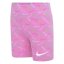 Nike Swoosh Logo Bike Shorts Blue