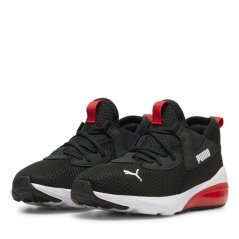 Puma Cell Vive Trainers Boys Black/White/Red
