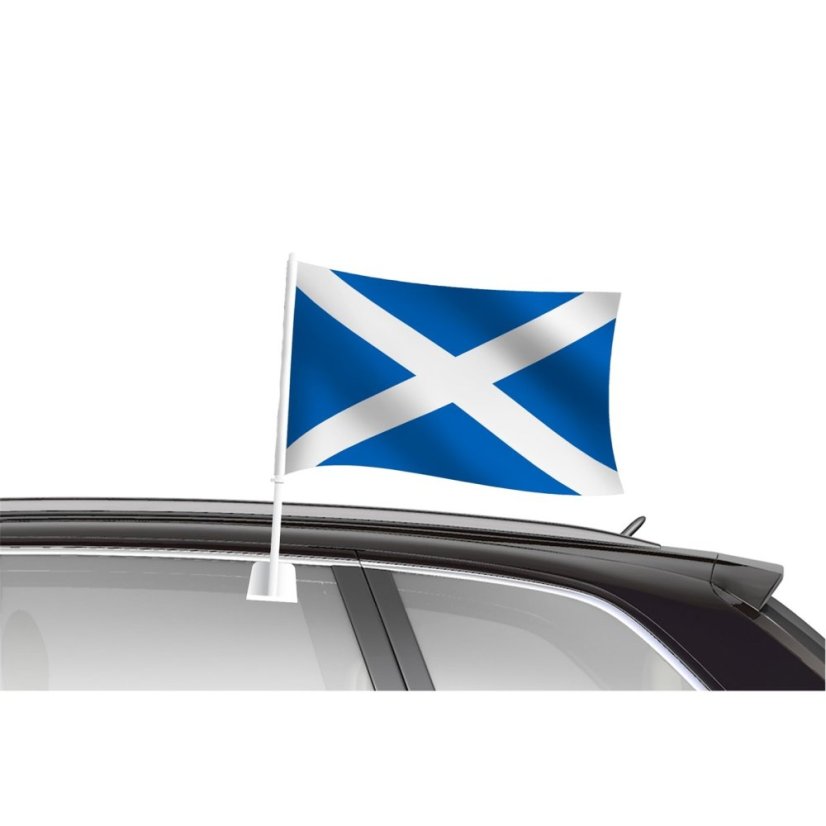 Team Car Flag Scotland