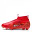 Nike Mercurial Superfly 9 Academy Firm Ground Football Boots Juniors Crimson/Ivory