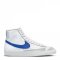 Nike Blazer Mid High Tops Mens White/Blue