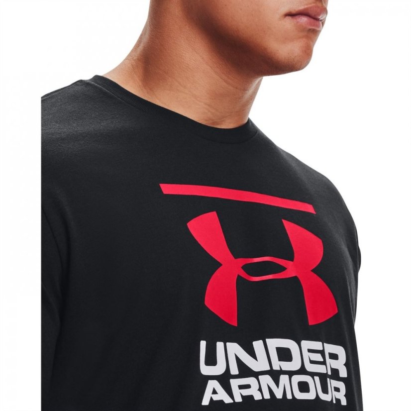 Under Armour UA GL Foundation pánské tričko Black/Red