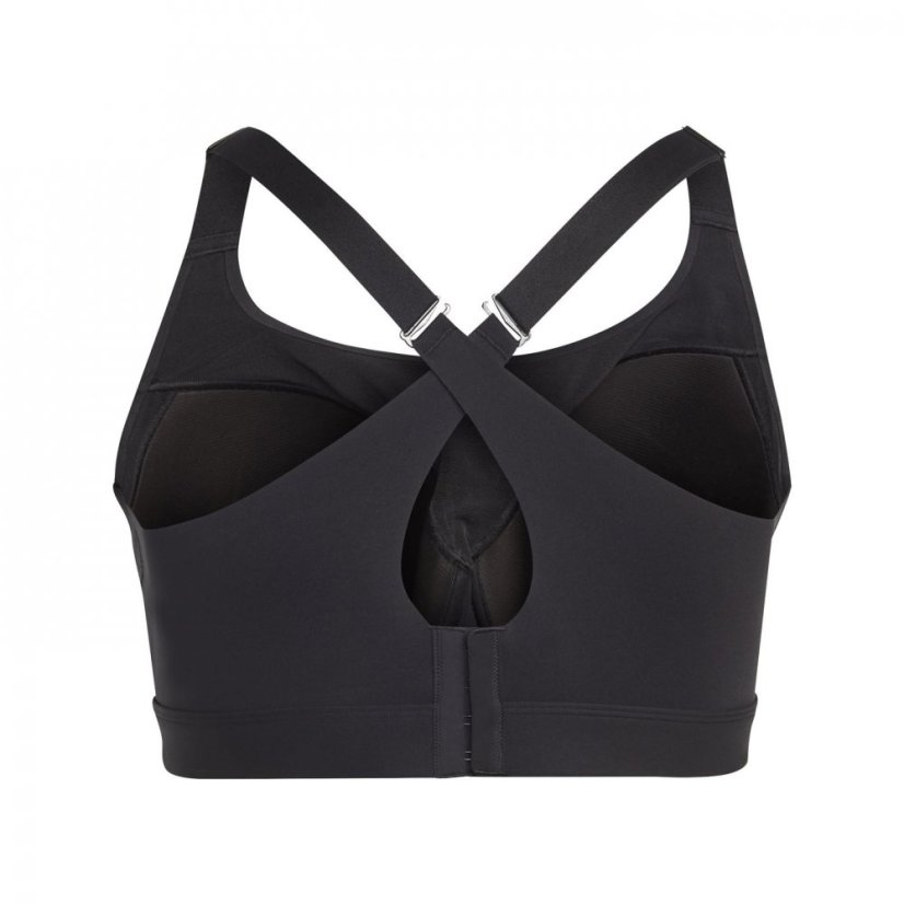 adidas Tailored Impact Luxe Training High-Support Bra (Pl Medium Sports Womens Black