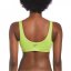 Nike Multi Logo Bandeau Bikini Top Womens Atomic Green