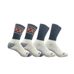 Gelert 4Pk Crw Socks Ladies Assorted