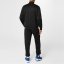 Slazenger Cuffed Fleece Jogging Bottoms Mens Black