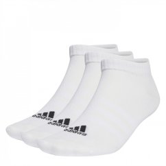 adidas Thin Sportswear Low Socks 3P White