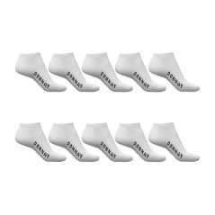 Donnay 10 Pack Trainer Socks Children White