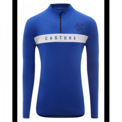 Castore Rangers Golf quarter Zip Mens Blue