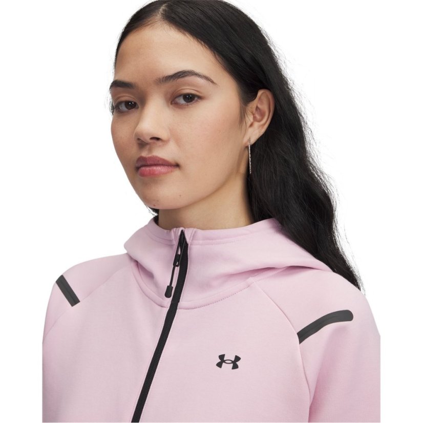 Under Armour Women's Unstoppable Full-Zip Fleece Pink