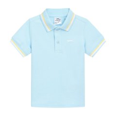 Slazenger Tipped Polo Infant Powder Blue