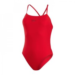 Speedo Eco Endurance+ One Piece Swimsuit Womens Red