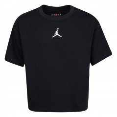 Air Jordan Jordan Jumpman Cropped T-Shirt Junior Girls Black/White SL