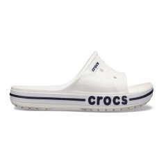 Crocs Men's Bayaband Pool Sliders White/Navy