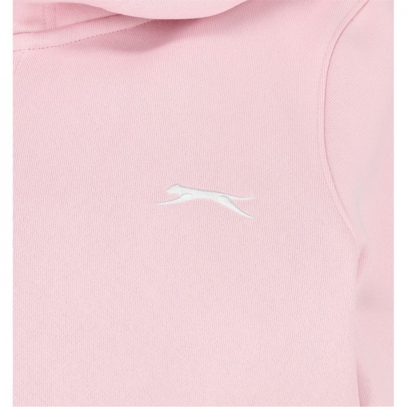 Slazenger Fitted Full Zip dámska mikina Baby Pink