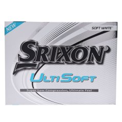 Srixon UltiSoft 12 Pack Golf Balls White