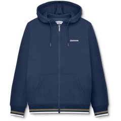 Lambretta Men's Zip Hoodie Navy/Khaki