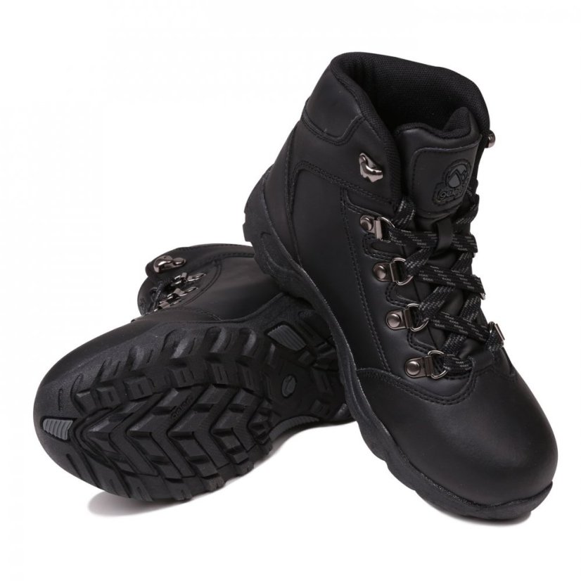 Gelert Leather Boot Walking Boots Childrens Black