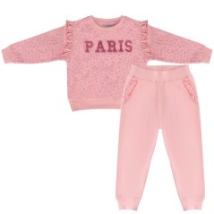 Miso Crew Fleece Tracksuit Pink